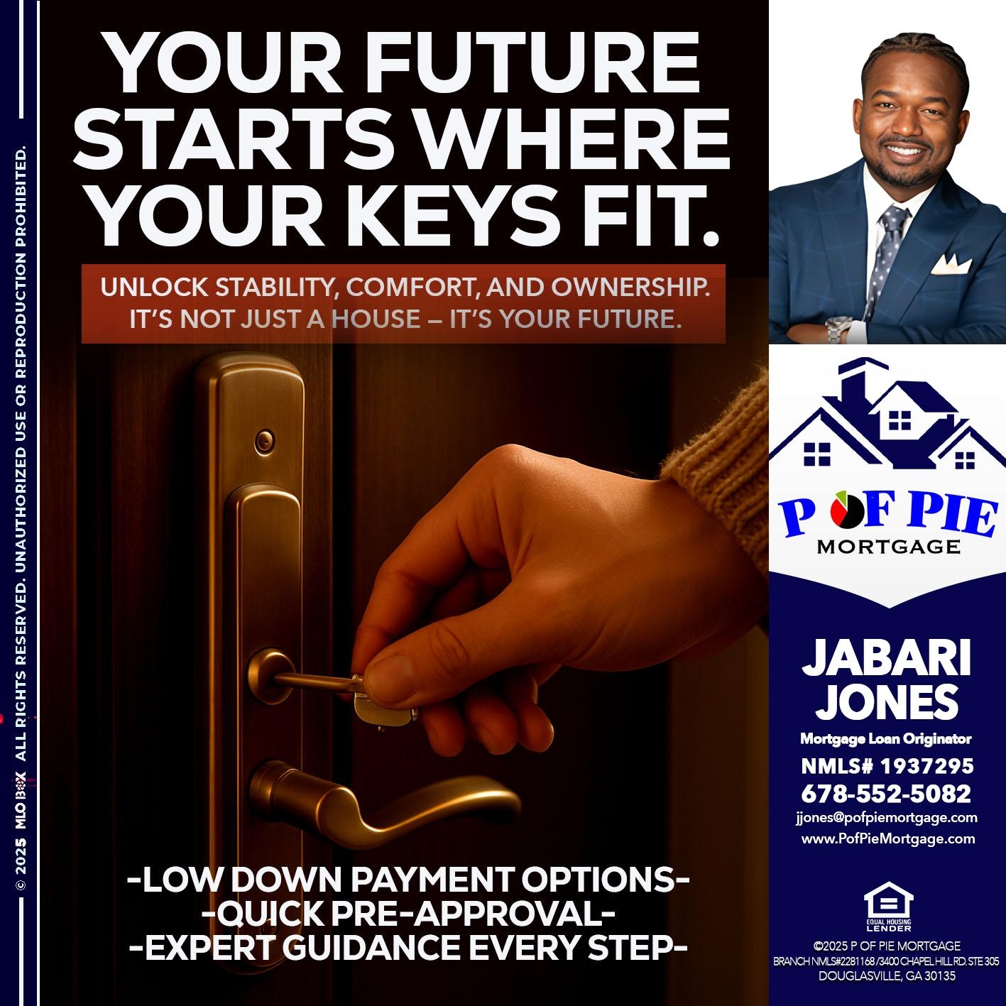 YOUR FUTURE - Jabari Jones -Mortgage Loan Officer