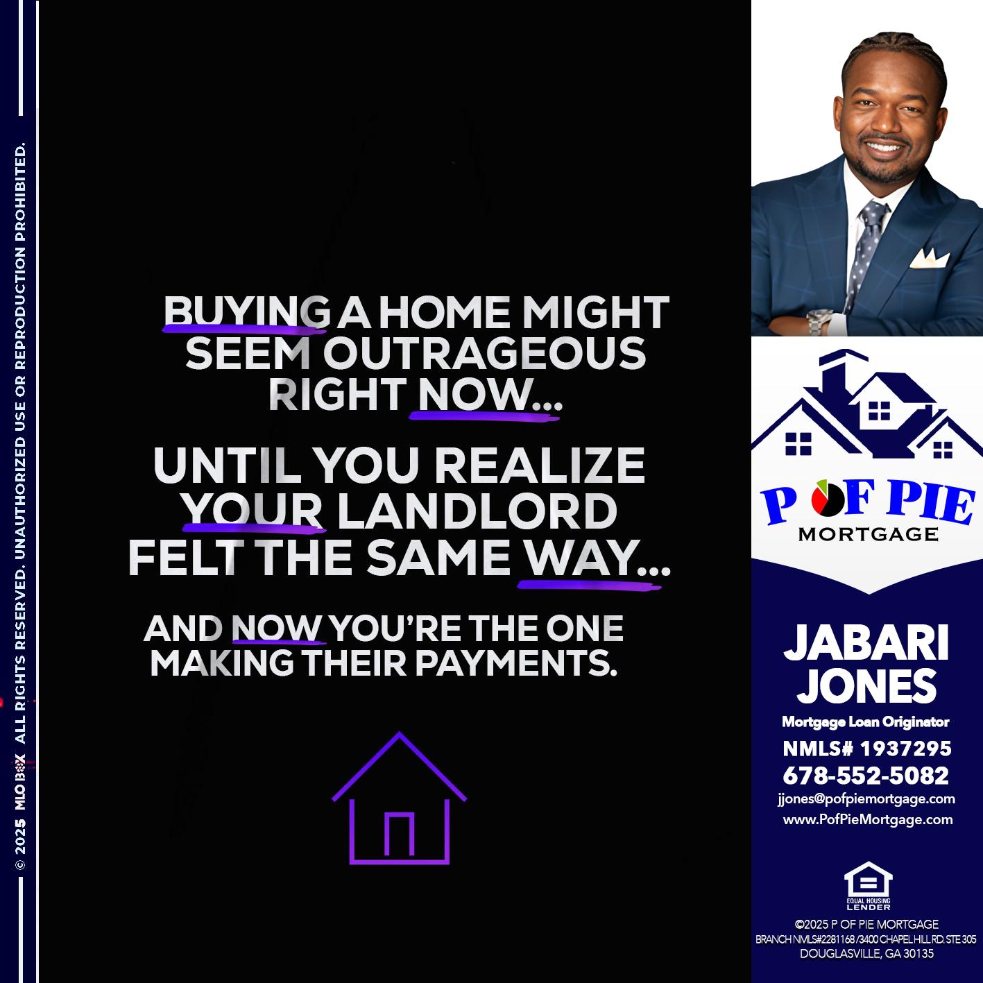 BUYING A HOME - Jabari Jones -Mortgage Loan Officer