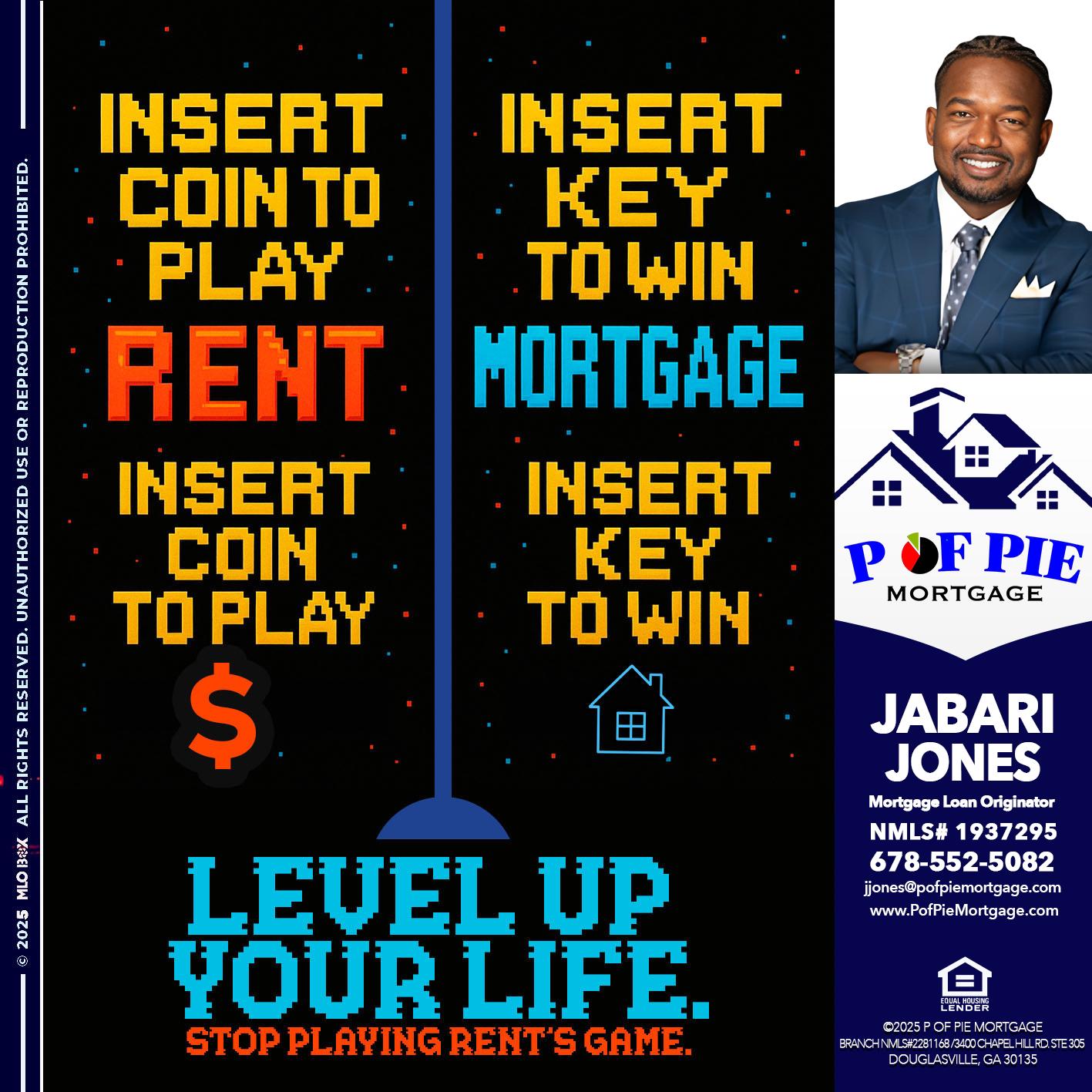 INSERT COIN - Jabari Jones -Mortgage Loan Officer